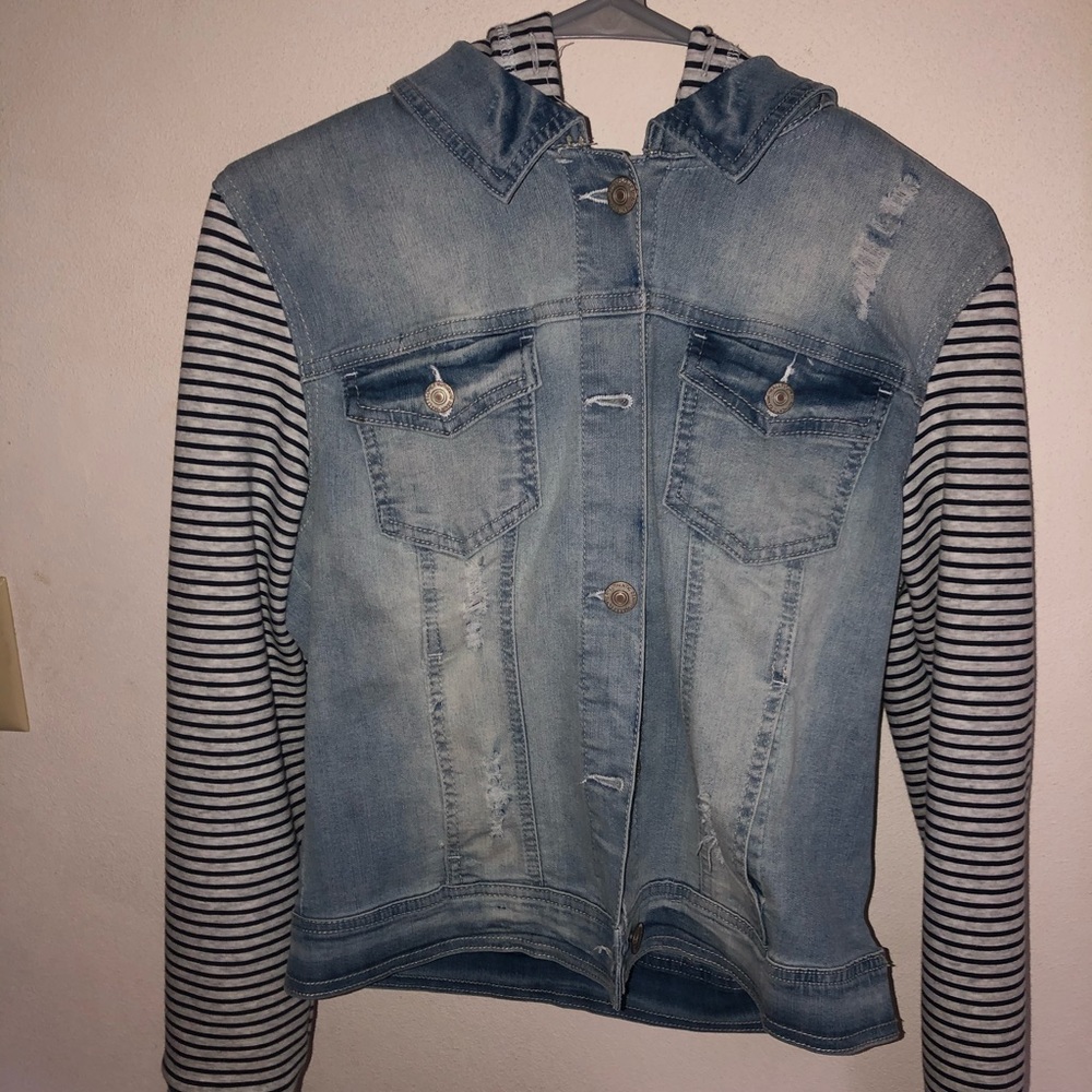 Jean Jacket Sweatshirt